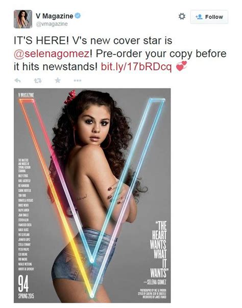 Selena Gomez Goes Topless In New Photo Shoot
