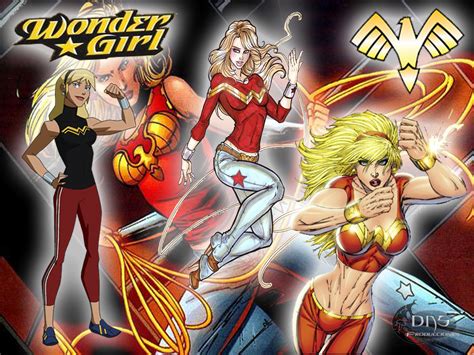 Wonder Girl Cassie Cassandra Comic Book Cover