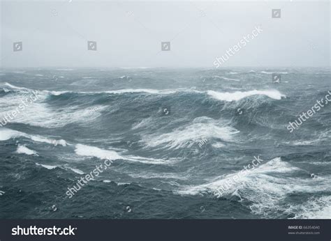 Waves During Storm Atlantic Ocean Stock Photo 66354040 Shutterstock