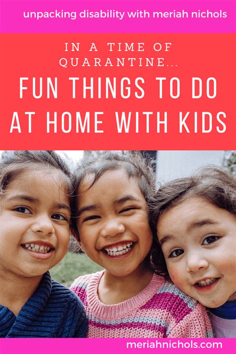 15 Things To Do With Kids While Quarantined At Home Fun Things To Do