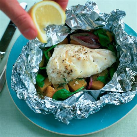 Maybe you would like to learn more about one of these? Foil-baked fish - Good Housekeeping