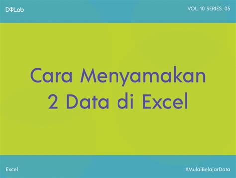 Cara Mengatasi Duplikasi Data di Excel dengan RumusExcel