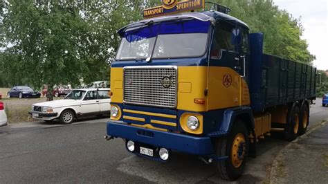 Volvo F88 Truck From 1966 With Classic Asg Livery Youtube