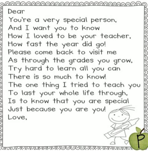 Pin By Kelly Fischer On End Of The Year Letter To Students Preschool