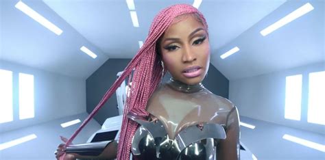 Nicki Minaj ‘motorsport Pink Braid Hairstyle Details