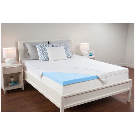 6 memory foam mattress topper have proper height and structure for promoting comfortable sleep just like traditional mattresses. Sealy® 2.5" Memory Foam Mattress Topper - 608323, Mattress ...