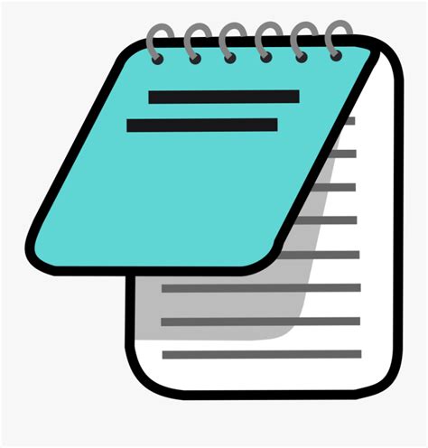 Notepad Icon Clipart Png Download Notepad Icon Free Transparent