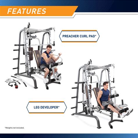 The Best Home Gym Smith Machine Marcy Md 9010g
