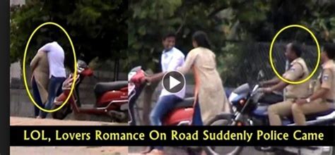 Lovers Caught On Camera In Hyderabad