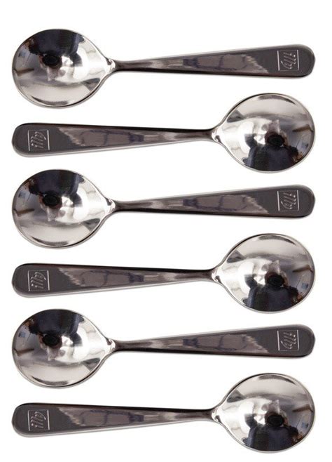 Illy 10cm Coffee Spoons Set Of 6 Creative Cookware