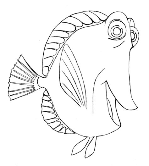 Finding nemo and friends from the aquarium coloring pages for kids printable. Finding Nemo Color Pages - Coloring Home