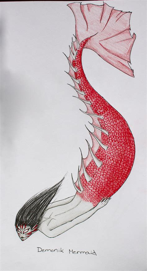 Demonic Mermaid By Chiichiichan94 On Deviantart