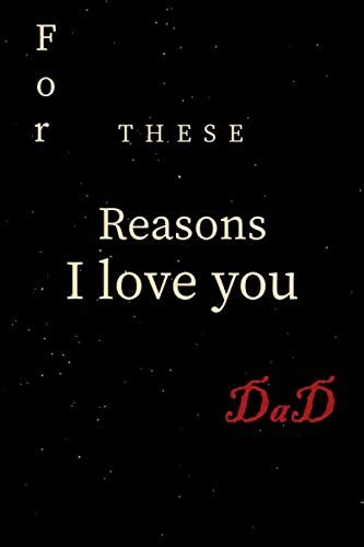 For These Reasons I Love You Dad Fill In The Blank Book For What You