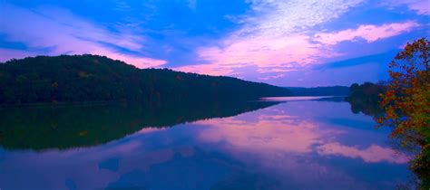 Sunset Lake Pictures Photography By John Holliger