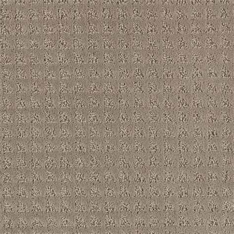 Mohawk Sample Cornerstone Parchment Textured Indoor Carpet At