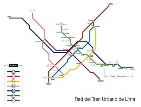 Urbanrailnet South America Peru Lima Metro