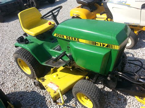 1981 John Deere 317 Lawn And Garden And Commercial Mowing John Deere