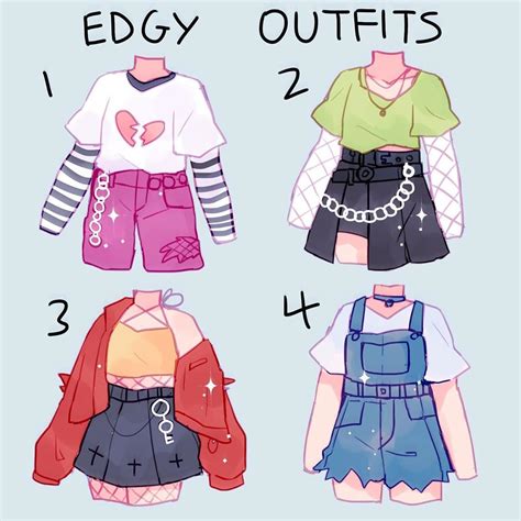 Acatcie 🌱 On Instagram “outfit References Part 3 Feel Free To Use