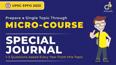 Upsc Epfo Exam General Accounting Principle Micro Courses