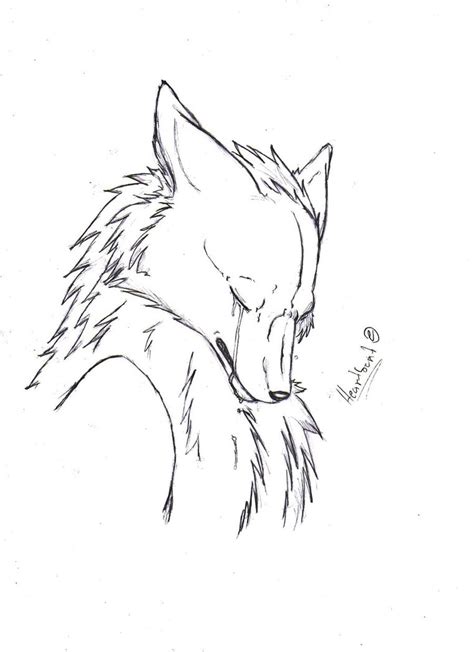 Sad Wolf Drawing At Explore Collection Of Sad Wolf