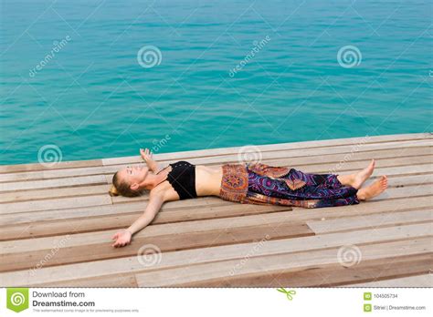 Tourist Relaxing On Koh Kood Stock Photo Image Of Coast Resort