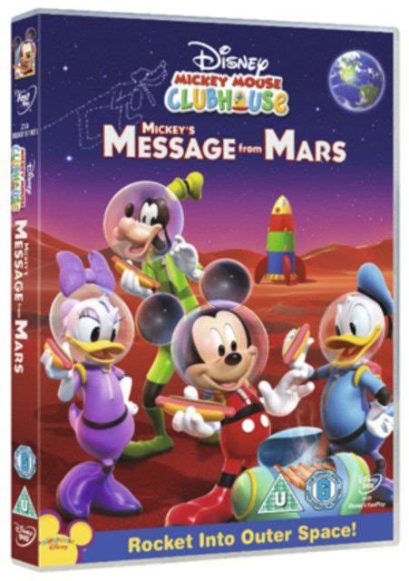 Mickey Mouse Clubhouse Mickeys Message From Marsdvd Buy Online In