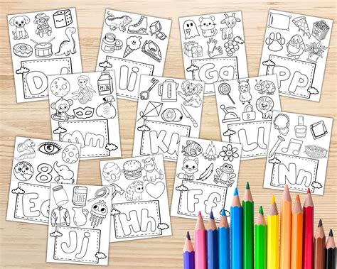 Alphabet Coloring Pages Abc Coloring Pages Preschool Coloring Pages