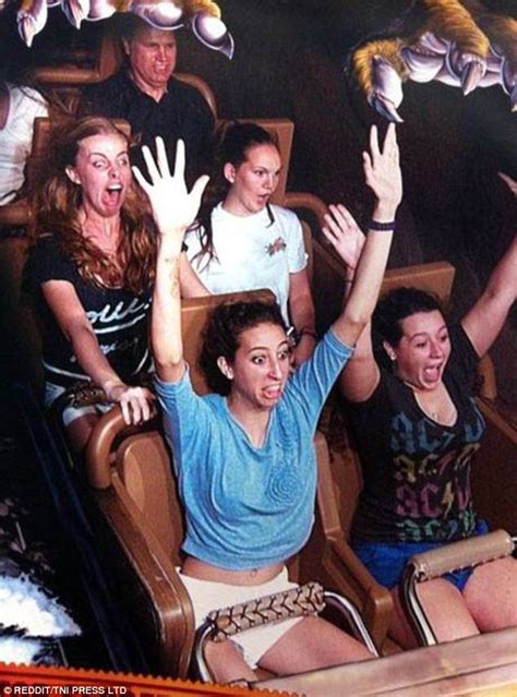 The Funniest Roller Coaster And Ride Photos Ever Daily Mail Online