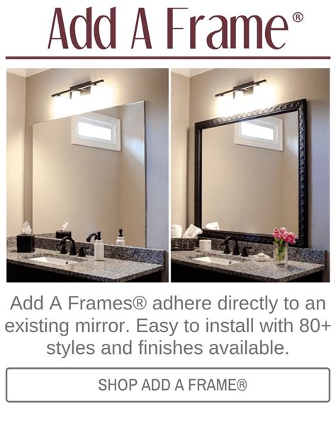 Transform Your Bathroom With Mirror Frame Kit