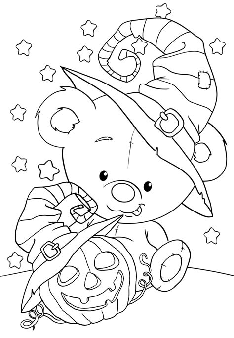 Halloween For Kids Coloring Pages For You