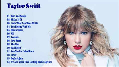 Taylor Swift Greatest Hits The Best Songs Taylor Swift Youtube