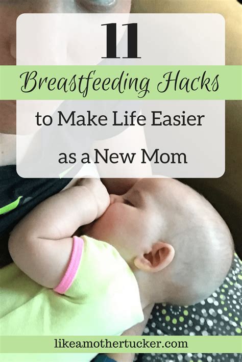 11 Breastfeeding Hacks To Make Life Easier As A New Mom Breastfeeding