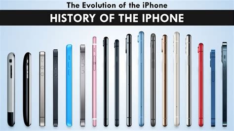 The Evolution Of The Iphone Every Model From 20072020 History Of