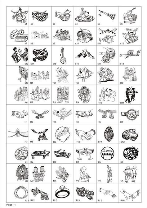 The printable wedding is a diy stationery site where you can personalize, download and print professionally designed templates for your wedding invitations, programs and more. indian wedding symbols - Google Search | Wedding symbols ...