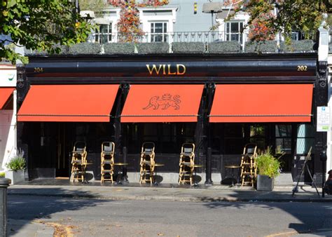 New Traditional Victorian Awnings For Wild Restaurant Notting Hill