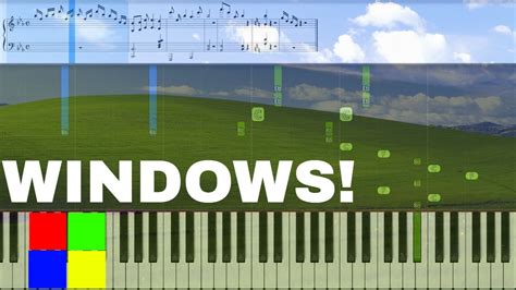 Windows Sounds On Piano Youtube