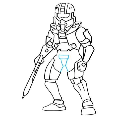 how to draw master chief step by step easy evans unfinamess