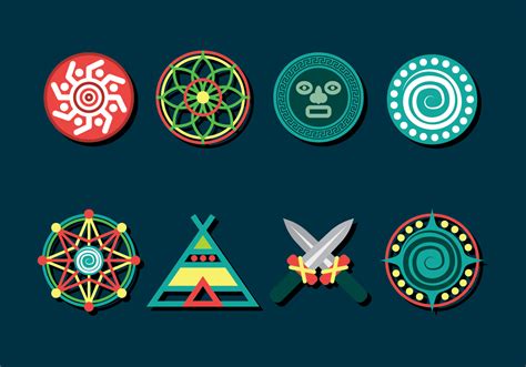 Shaman Icons Set 172690 Vector Art At Vecteezy