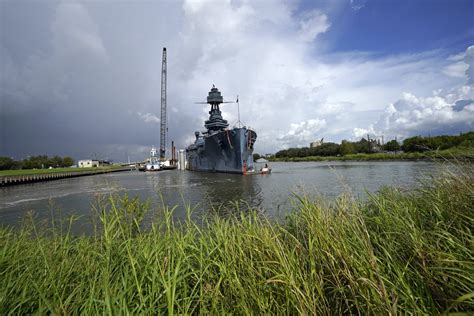 Leaky Battleship In Texas Completes Trip For 35m Repairs Wtop News