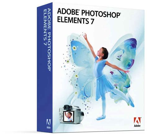 Adobe Photoshop Elements Main Window Adobe Photoshop