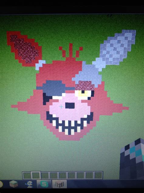 Withered Foxy Pixel Art By Fortressgamer On Deviantart