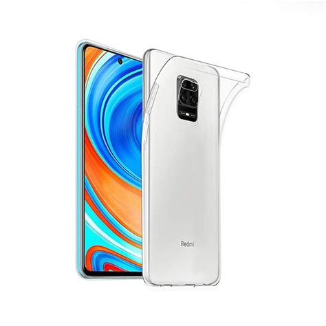 Capa Silicone Xiaomi Redmi Note 9S Transparente