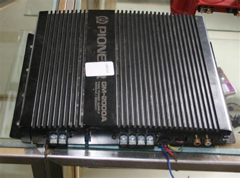Pioneer Gm 2000a Vocal Car Amplifier