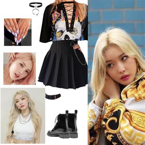𝐂𝐇𝐎𝐈 𝐍𝐀𝐑𝐀 𝘣𝘭𝘢𝘤𝘬𝘱𝘪𝘯𝘬 Outfit Inspirations Fashion Kpop Girls