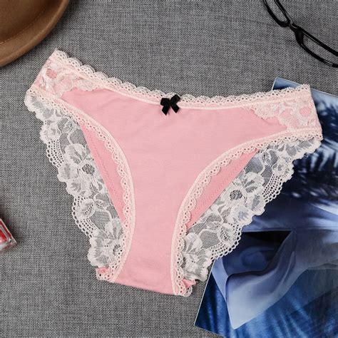 Panties The Comfort Of Cotton One Piece Seamless Women Underwear Female Sexy Lace Thong Ladies