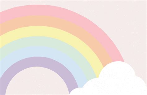 Wallpaper Pastel Rainbow Rainbow Aesthetic Background Img Solo