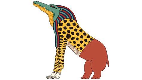 Egyptian God Ammit The Eater Of Hearts In Ancient Egyptian Mythology