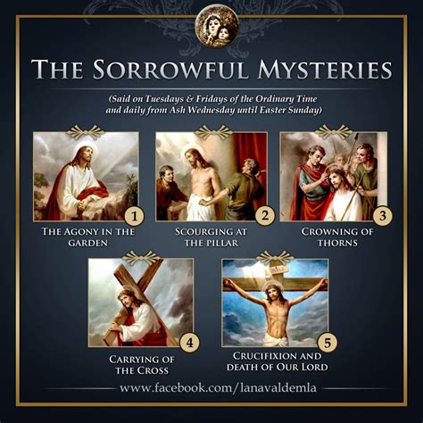 Each friday at 6:30am in the church. Let's pray this Tuesday & Friday...The Sorrowful Mysteries ...
