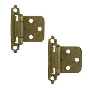 The die cast zinc hinge is finished in nickel for a beautiful appearance. Liberty Hardware Shop: H0103BC-AB-O3 | Cabinet Hinges ...