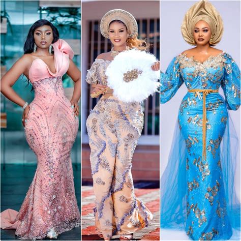 Check Out These 30 Gorgeous 2019 Asoebi Lace Styles African